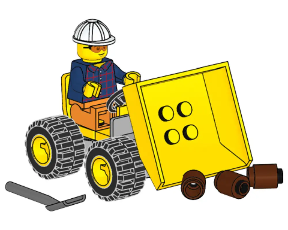 レゴ 952204-1 Phil Corky’s Dump Truck 工事現場