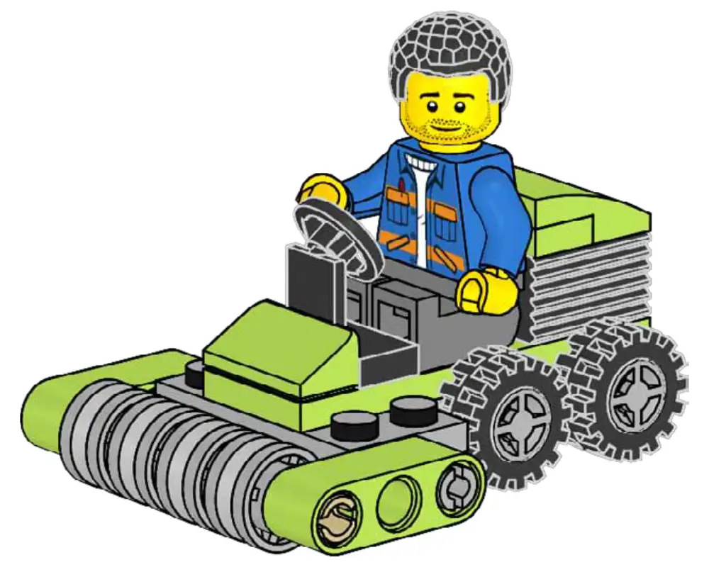 レゴ 952303-1 Lawn mower シティ