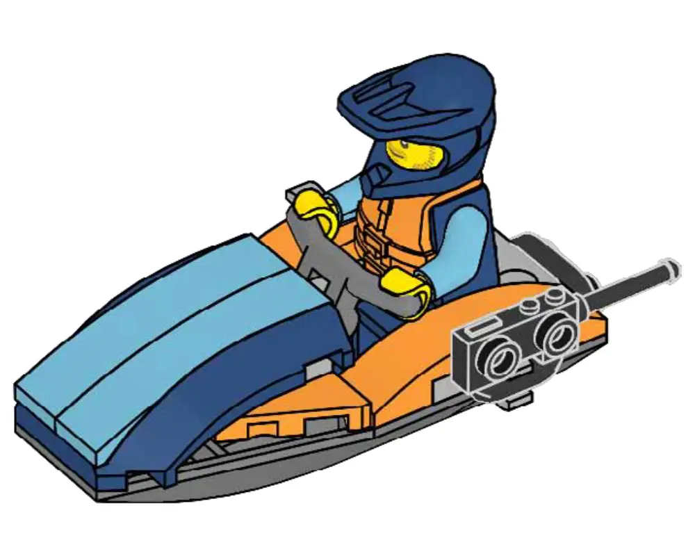 レゴ 952309-1 Jet-Ski ジャングル