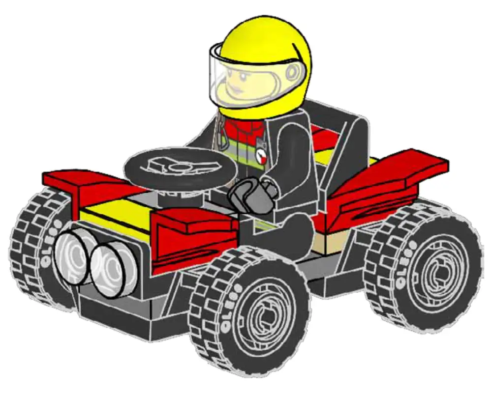 レゴ 952409-1 Fire Buggy シティ
