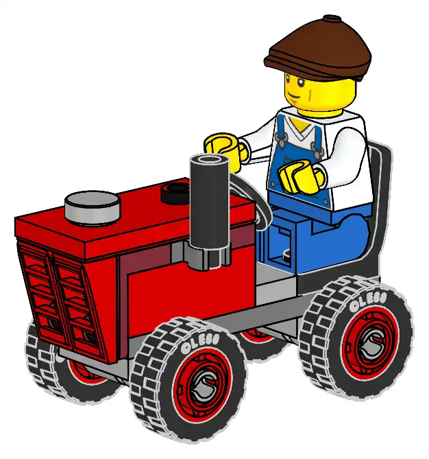 レゴ 952509-1 Tractor 農場