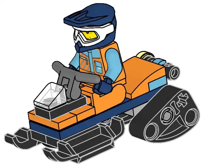 レゴ 952512-1 Snowmobile アークティック