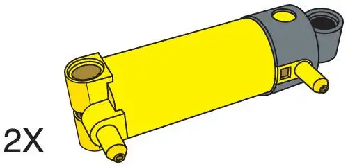 レゴ 970118-1 Pneumatic Cylinder (Set of 2 small) テクニック