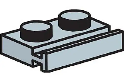 レゴ 970600-1 2 x 2 Plate with Slides (Pack of 100) サービスパック