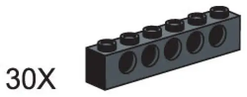 レゴ 970634-1 2 x 6 Beams テクニック