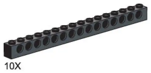 レゴ 970638-1 2 x 16 Beams テクニック