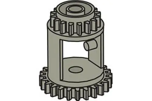 レゴ 970641-1 Gear Casings (Pack of 10 contained 20 prior to 2005 Dacta catalog) テクニック
