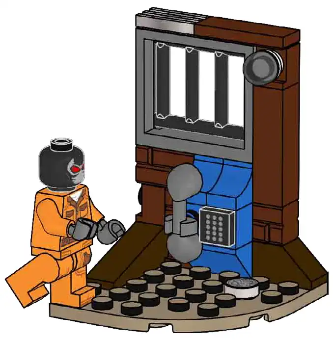 レゴ 971337-1 Bane in Prison バットマン