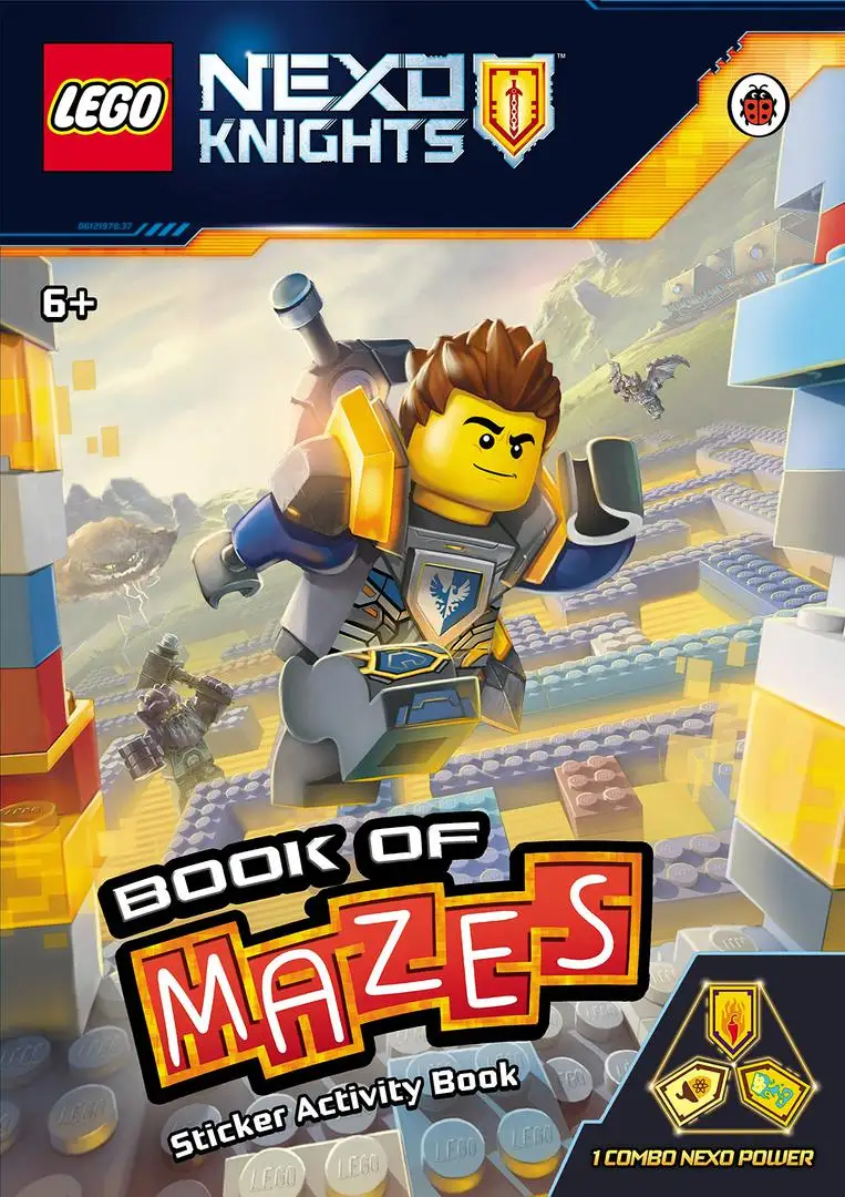 レゴ 9780241295045-1 Nexo Knights: Book of Mazes: Sticker Activity Book 書籍