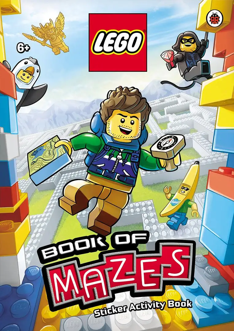 レゴ 9780241295151-1 Book of Mazes: Sticker Activity Book 書籍