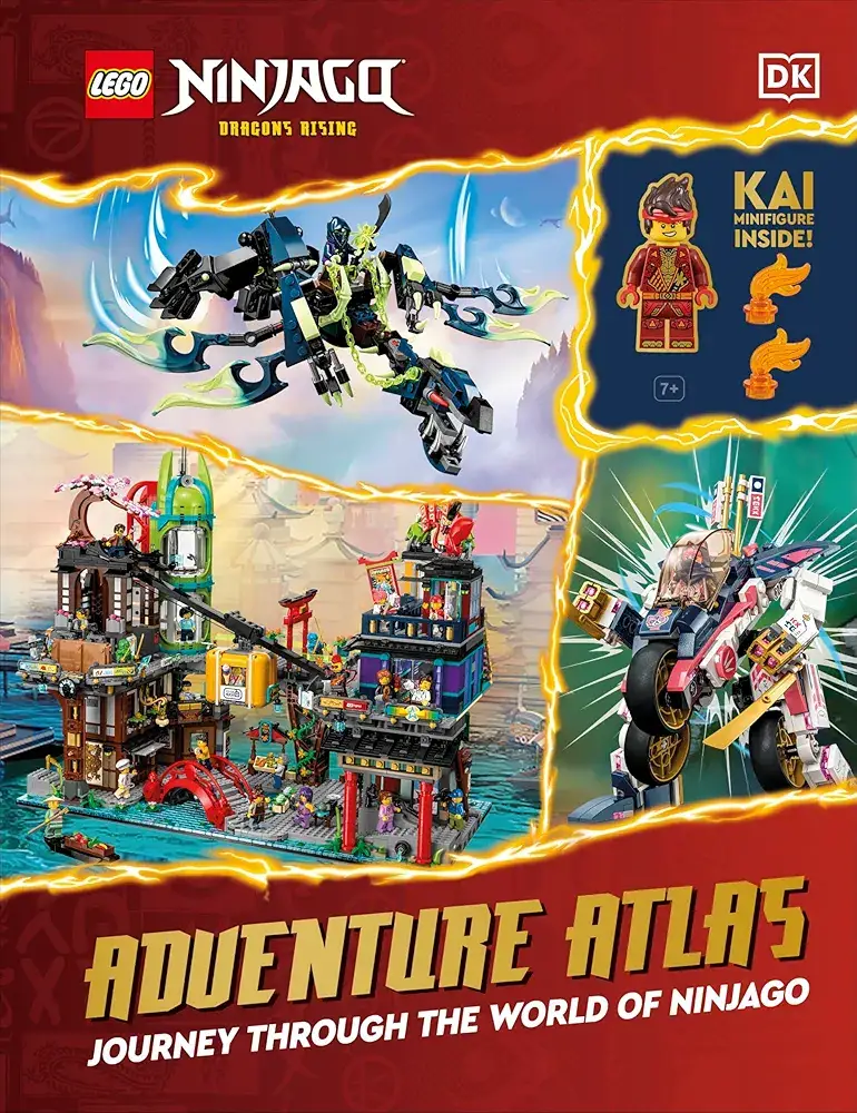 レゴ 9780241712306-1 Ninjago: Dragons Rising: Adventure Atlas: Journey Through the World of Ninjago ノンフィクション本