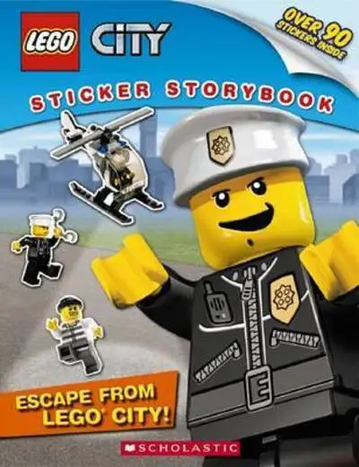 レゴ 9780545280952-1 City: Escape from LEGO City: Sticker Storybook アクティビティブック