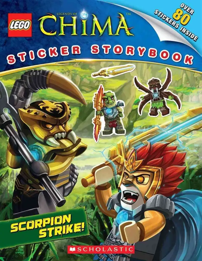 レゴ 9780545605878-1 Legends of Chima: Scorpion Strike: Sticker Storybook アクティビティブック