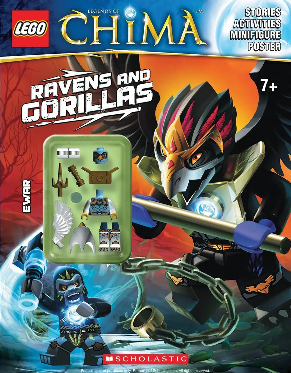 レゴ 9780545645270-1 Legend of Chima: Ravens and Gorillas 書籍