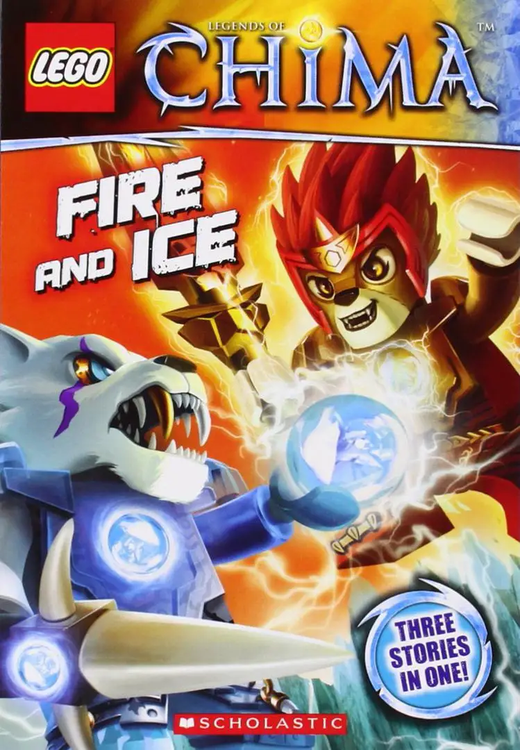 レゴ 9780545695268-1 Legends of Chima: Fire and Ice ストーリーブック