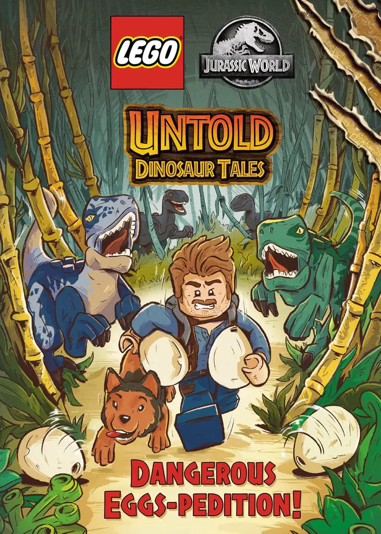 レゴ 9780593482988-1 Jurassic World: Untold Dinosaur Tales: Dangerous Eggs-Pedition 書籍