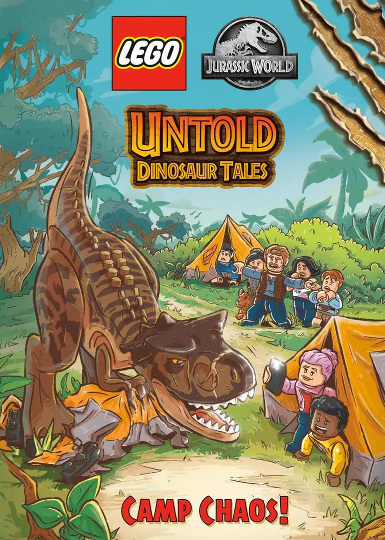 レゴ 9780593568811-1 Jurassic World: Untold Dinosaur Tales: Camp Chaos 書籍