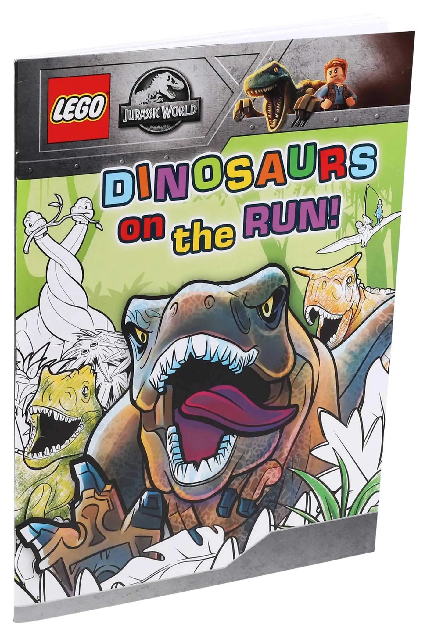 レゴ 9780794445218-1 Jurassic World: Dinosaurs on the Run! 書籍