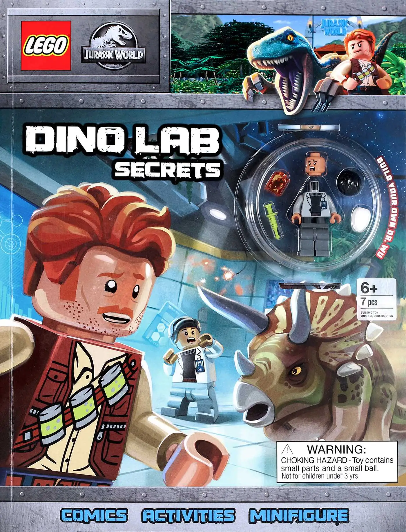 レゴ 9780794448158-1 Jurassic World: Dino Lab Secrets 書籍