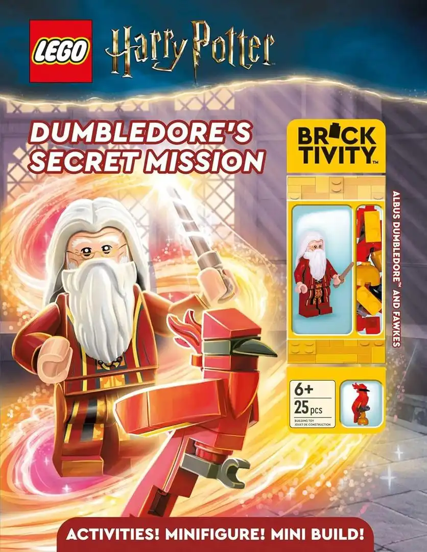レゴ 9780794451905-1 Harry Potter: Dumbledore's Secret Mission アクティビティブック(付録つき)