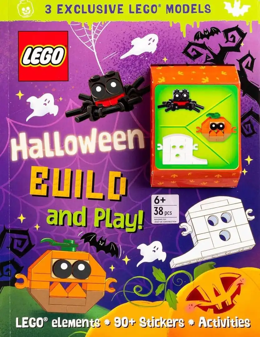 レゴ 9780794453565-1 Build and Play! Halloween アクティビティブック(付録つき)