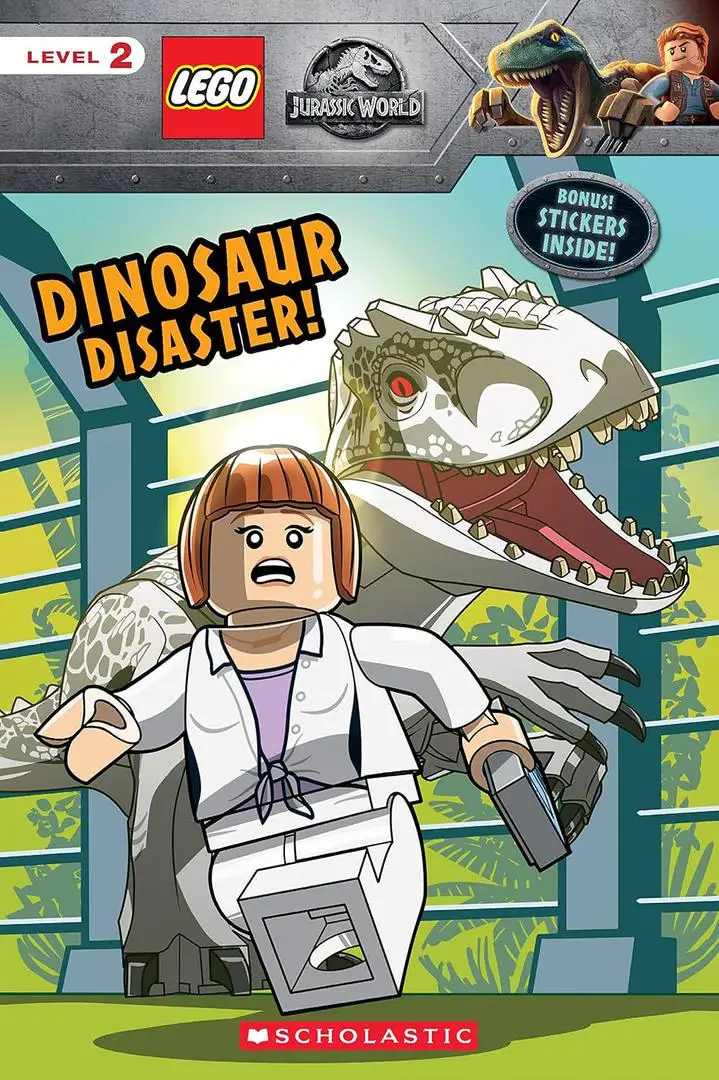 レゴ 9781338238013-1 Jurassic World: Dinosaur Disaster ストーリーブック