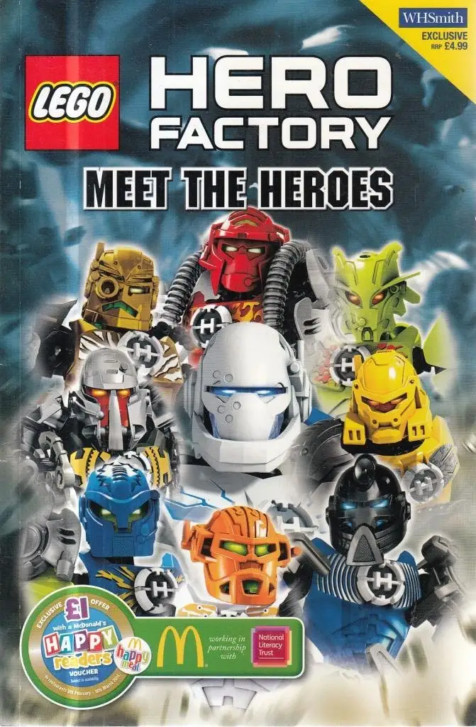 レゴ 9781409354499-1 Hero Factory: Meet the Heroes ストーリーブック