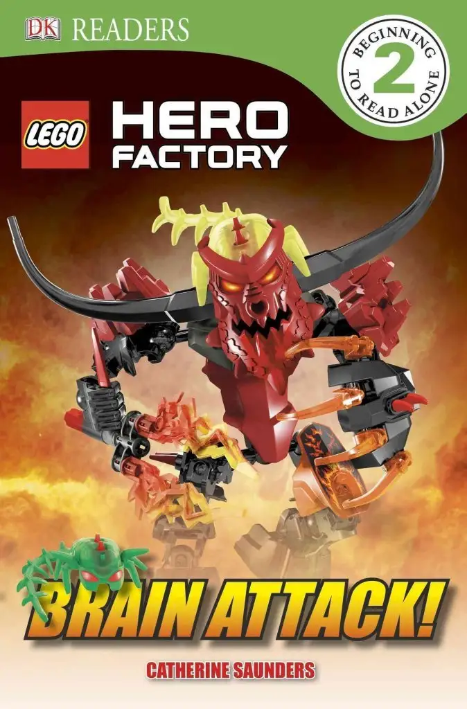 レゴ 9781465402653-1 DK Readers Level 2: Hero Factory: Brain Attack ストーリーブック