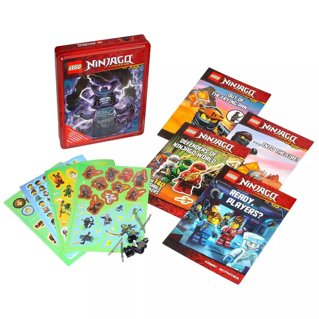 レゴ 9781728235486-1 Ninjago Legacy: Gift Set Box アクティビティブック(付録つき)
