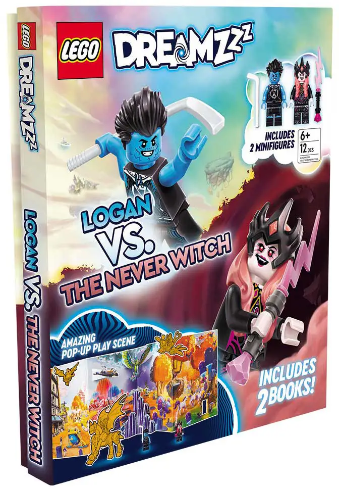 レゴ 9781728296708-1 DREAMZzz: Logan vs. The Never Witch アクティビティブック(付録つき)