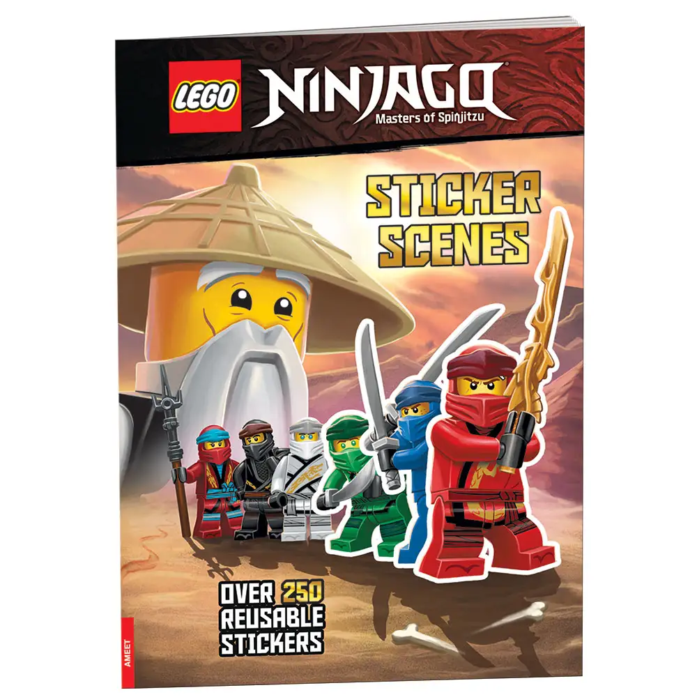 レゴ 9781760506568-1 Ninjago: Sticker Scenes 書籍