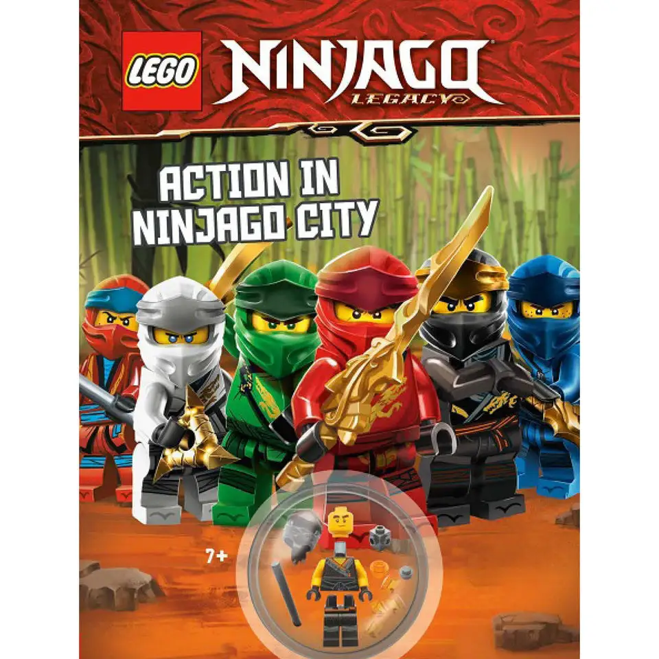 レゴ 9781760508807-1 Ninjago Legacy: Action in NINJAGO City アクティビティブック(付録つき)