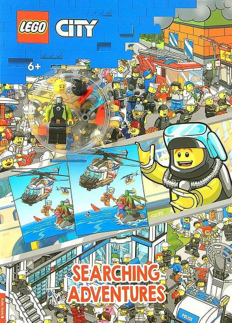 レゴ 9781780558653-1 City: Searching Adventures アクティビティブック(付録つき)