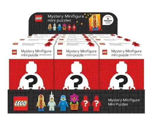 レゴ 9781797215198-1 Mystery Minifigure Mini Puzzle (Red Edition) - 12 Pack カード・パズル