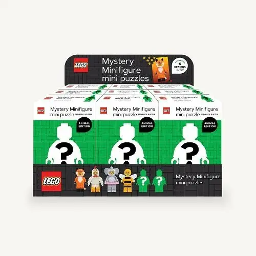 レゴ 9781797225760-1 Mystery Minifigure Mini Puzzle (Green Edition) - 12 Pack カード・パズル