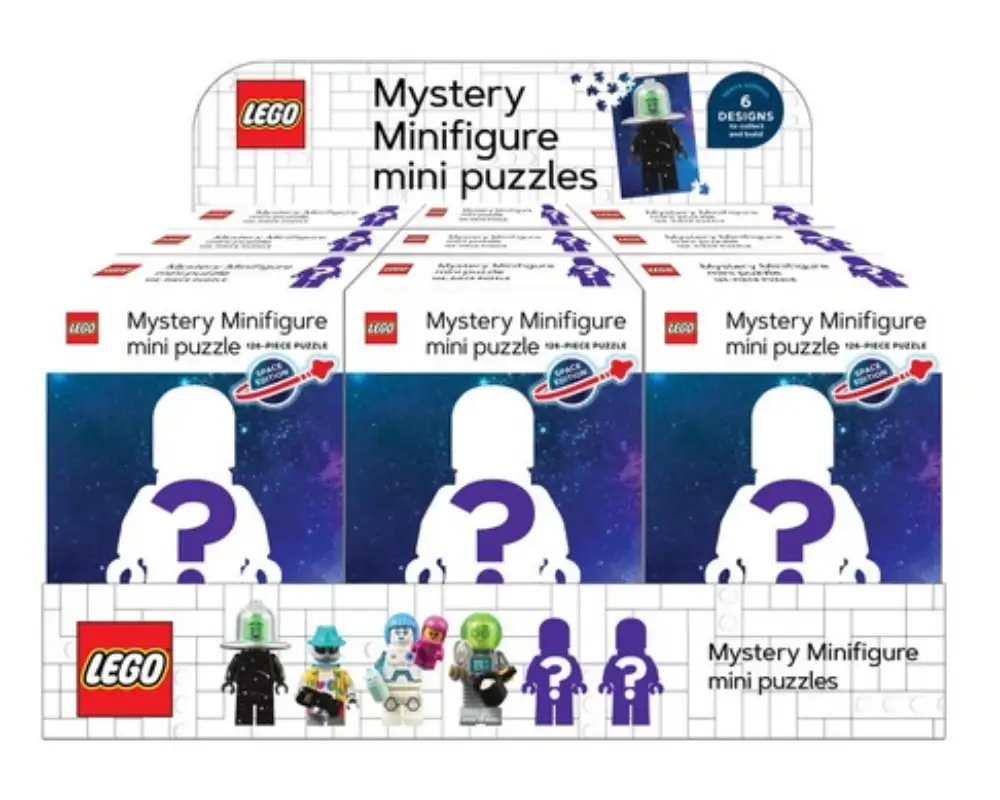 レゴ 9781797231549-1 Mystery Minifigure Mini Puzzle (Space Edition) - 12 Pack カード・パズル