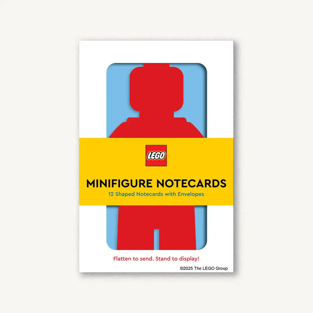 レゴ 9781797234700-1 Minifigure Notecards: 12 Shaped Notecards with Envelopes 文房具