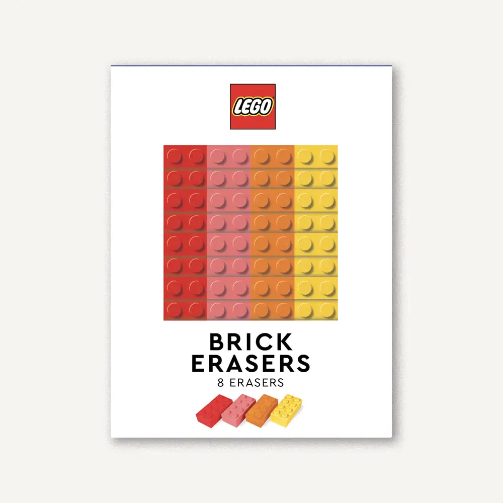 レゴ 9781797235219-1 Brick Erasers (Multicolor) 文房具