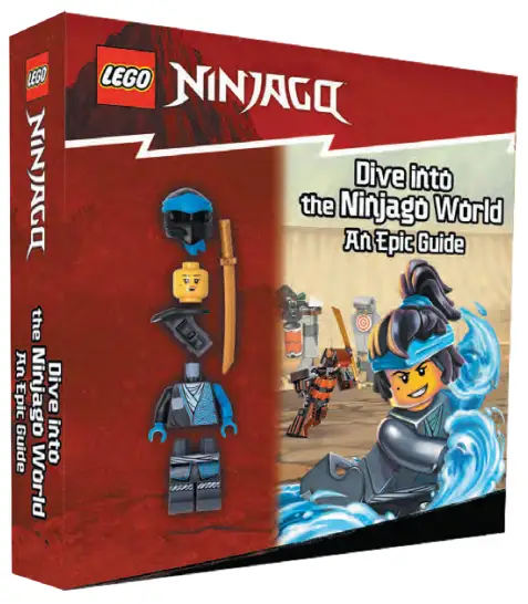 レゴ 9781837250349-1 Ninjago: Dive Into the Ninja World: An Epic Guide アクティビティブック(付録つき)