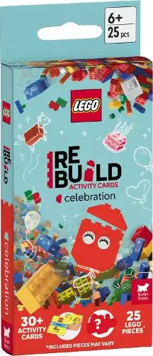 レゴ 9781837250615-1 ReBuild Activity Cards: Celebration カード・パズル