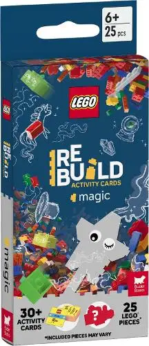 レゴ 9781837250639-1 ReBuild Activity Cards: Magic カード・パズル