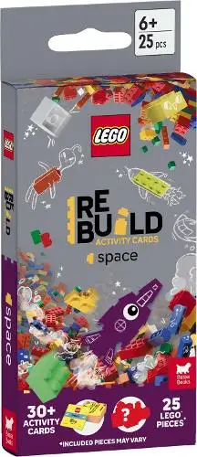 レゴ 9781837250646-1 ReBuild Activity Cards: Space カード・パズル