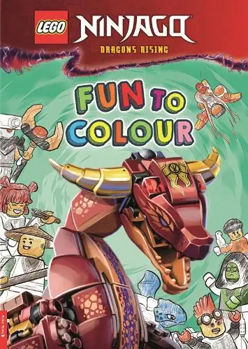 レゴ 9781837250783-1 Ninjago: Dragons Rising: Fun to Colour アクティビティブック