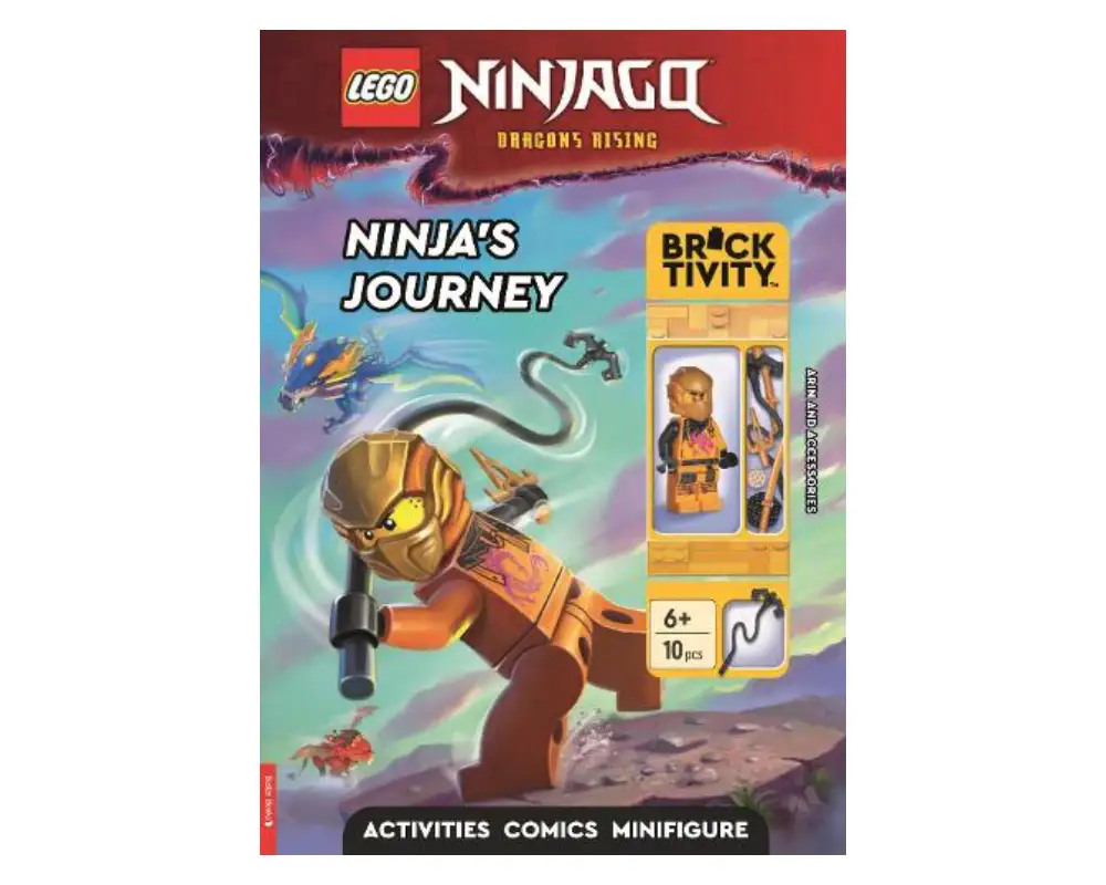 レゴ 9781837250790-1 Ninjago: Ninja's Journey アクティビティブック(付録つき)