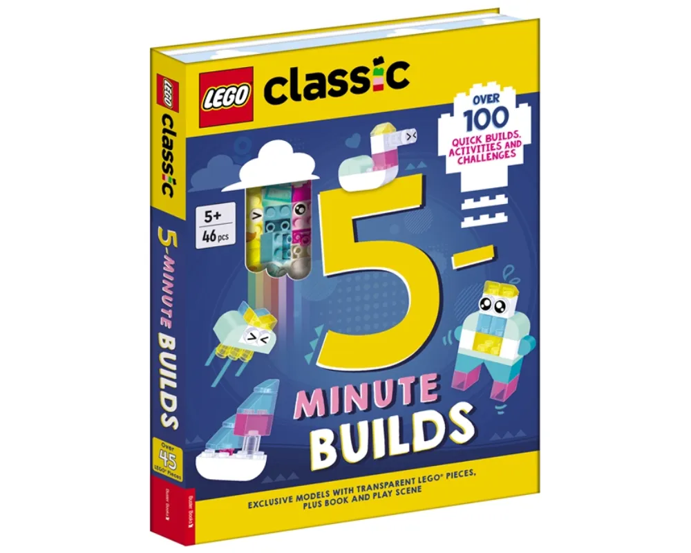 レゴ 9781837250851-1 Classic: 5-Minute Builds アクティビティブック(付録つき)