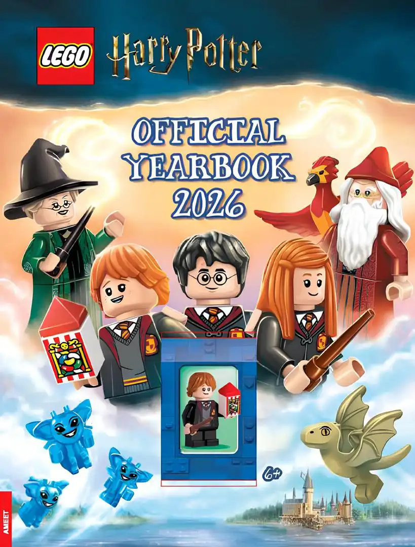 レゴ 9781837251117-1 Harry Potter: Official Yearbook 2026 アクティビティブック(付録つき)