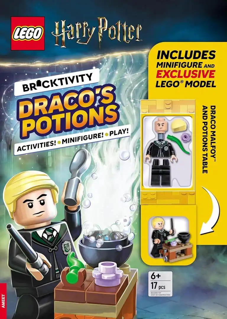 レゴ 9781837251735-1 Harry Potter: Draco's Potions アクティビティブック(付録つき)