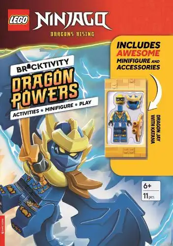 レゴ 9781837251766-1 Ninjago: Dragons Rising: Dragon Powers アクティビティブック(付録つき)