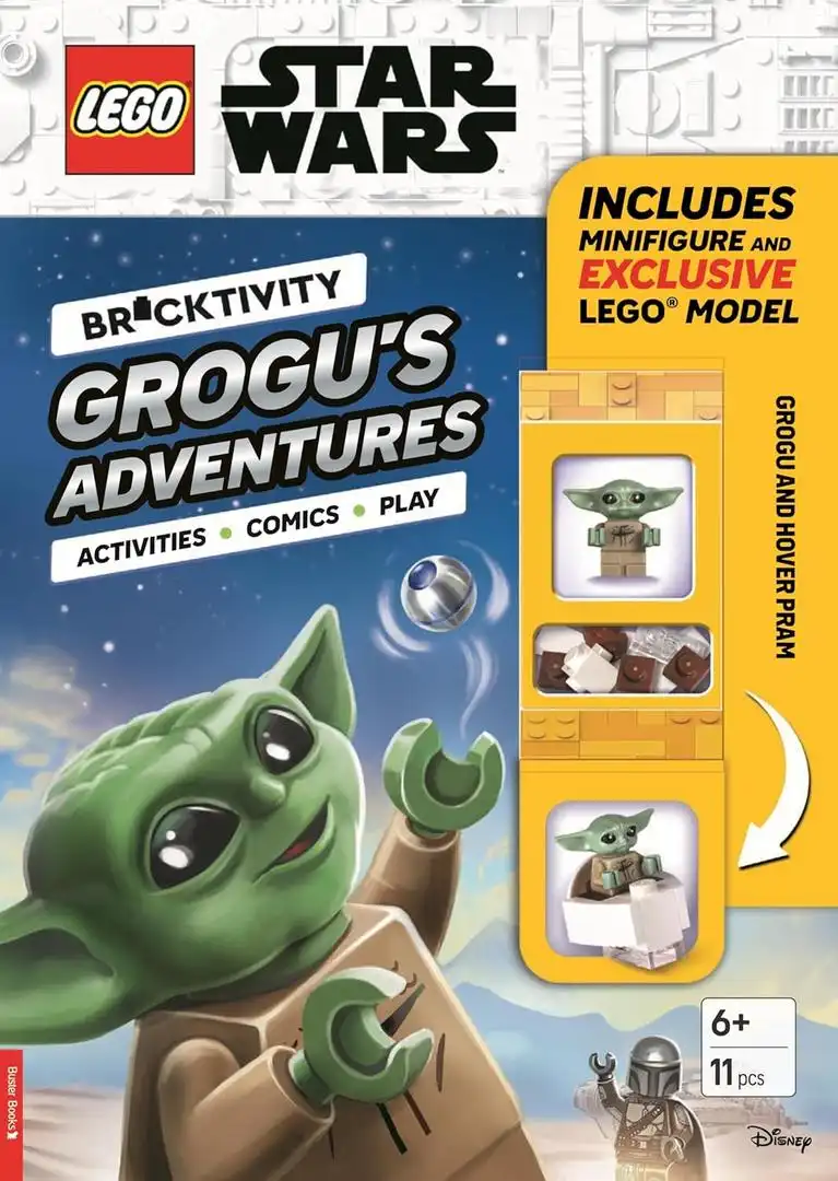 レゴ 9781837251773-1 Star Wars: Grogu's Adventures アクティビティブック(付録つき)