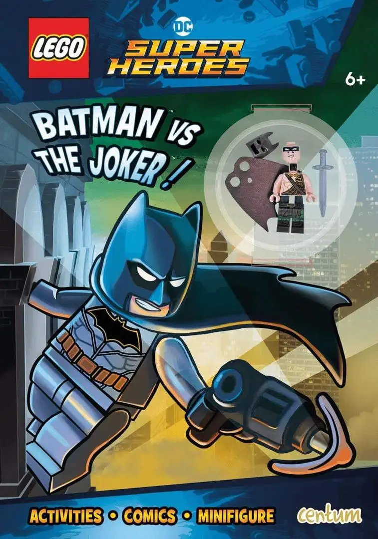 レゴ 9781913110499-1 DC Comics Super Heroes: Batman vs The Joker アクティビティブック(付録つき)